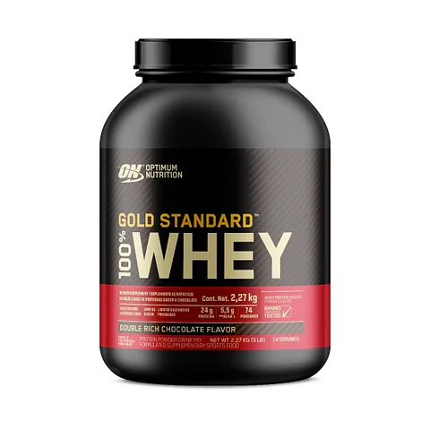Proteína Whey Optimum Nutrition Gold Standard Double Rich Chocolate 5 lb