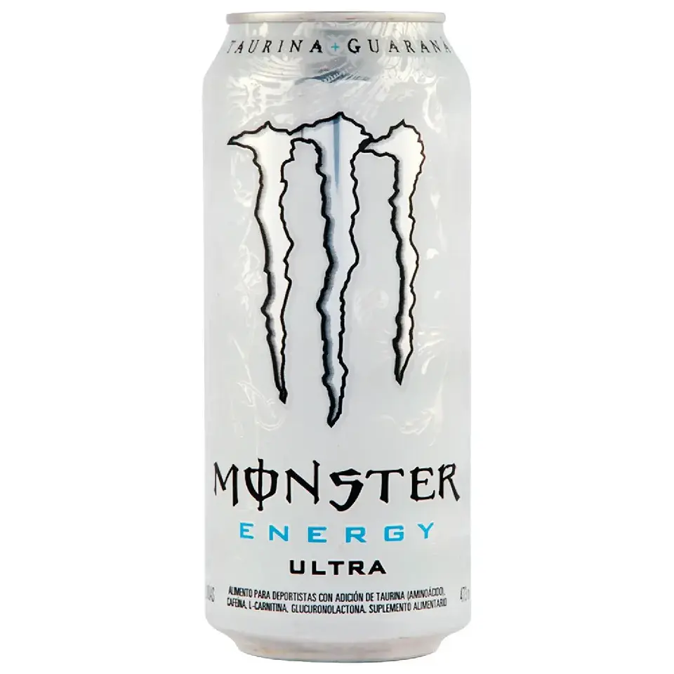Bebida Energética Monster Energy Zero Ultra Blanca 473 ml 1