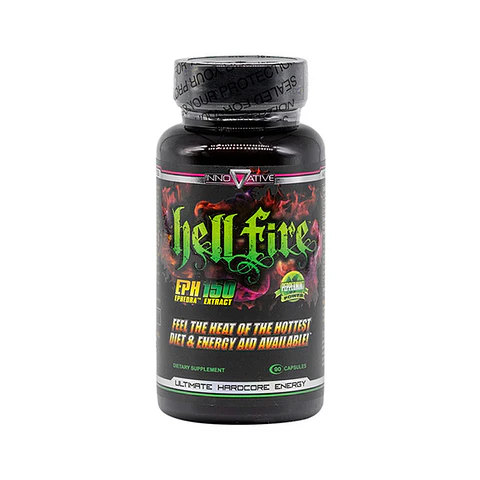 Quemador de Grasa Innovative Hellfire 90 Cápsulas
