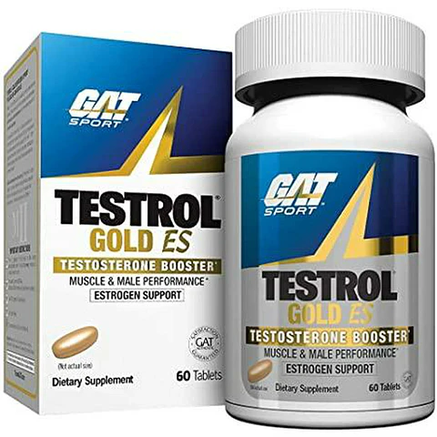 Potenciador de Testosterona GAT Testrol 60 Cápsulas