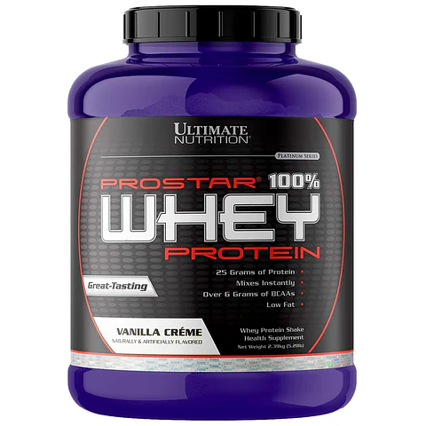 Proteína Whey Ultimate Nutrition Prostar Vainilla Creme 5.28 lb