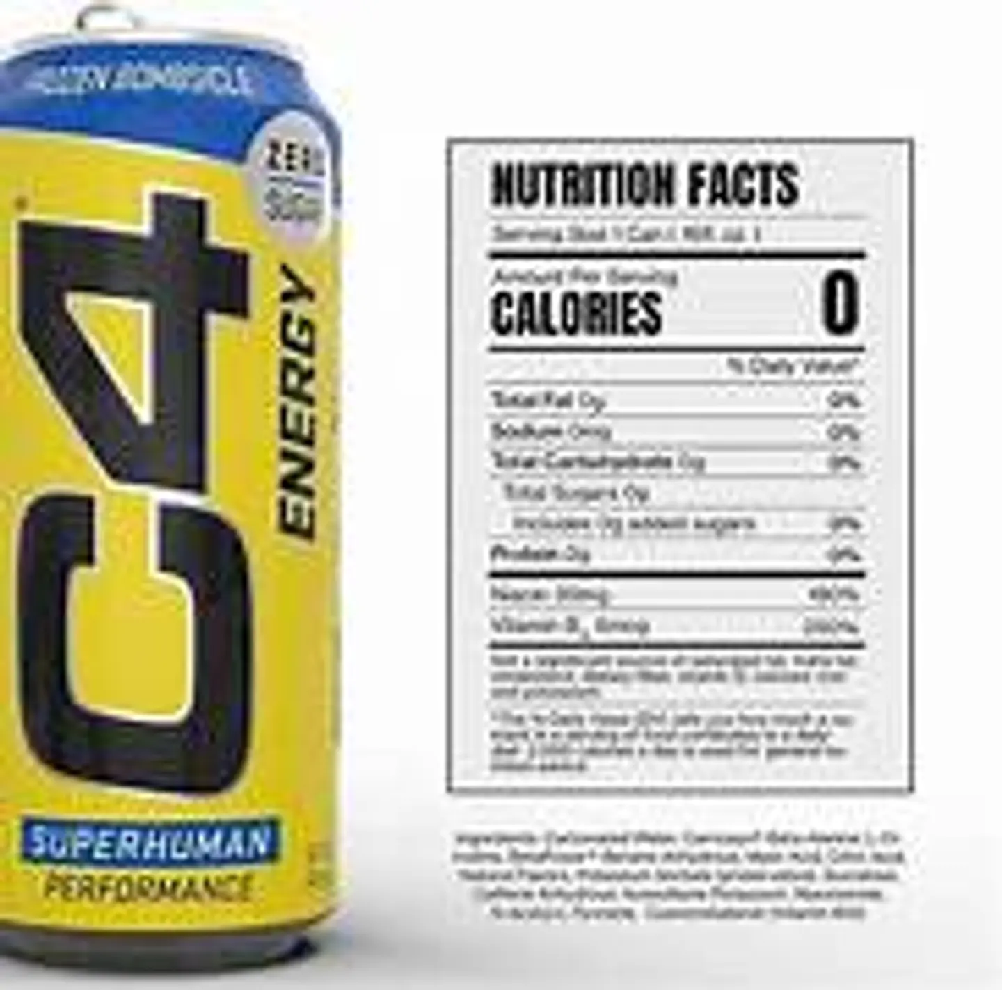 Bebida Energética Cellucor C4 Energy Frozen Bombsicle 473 ml 2