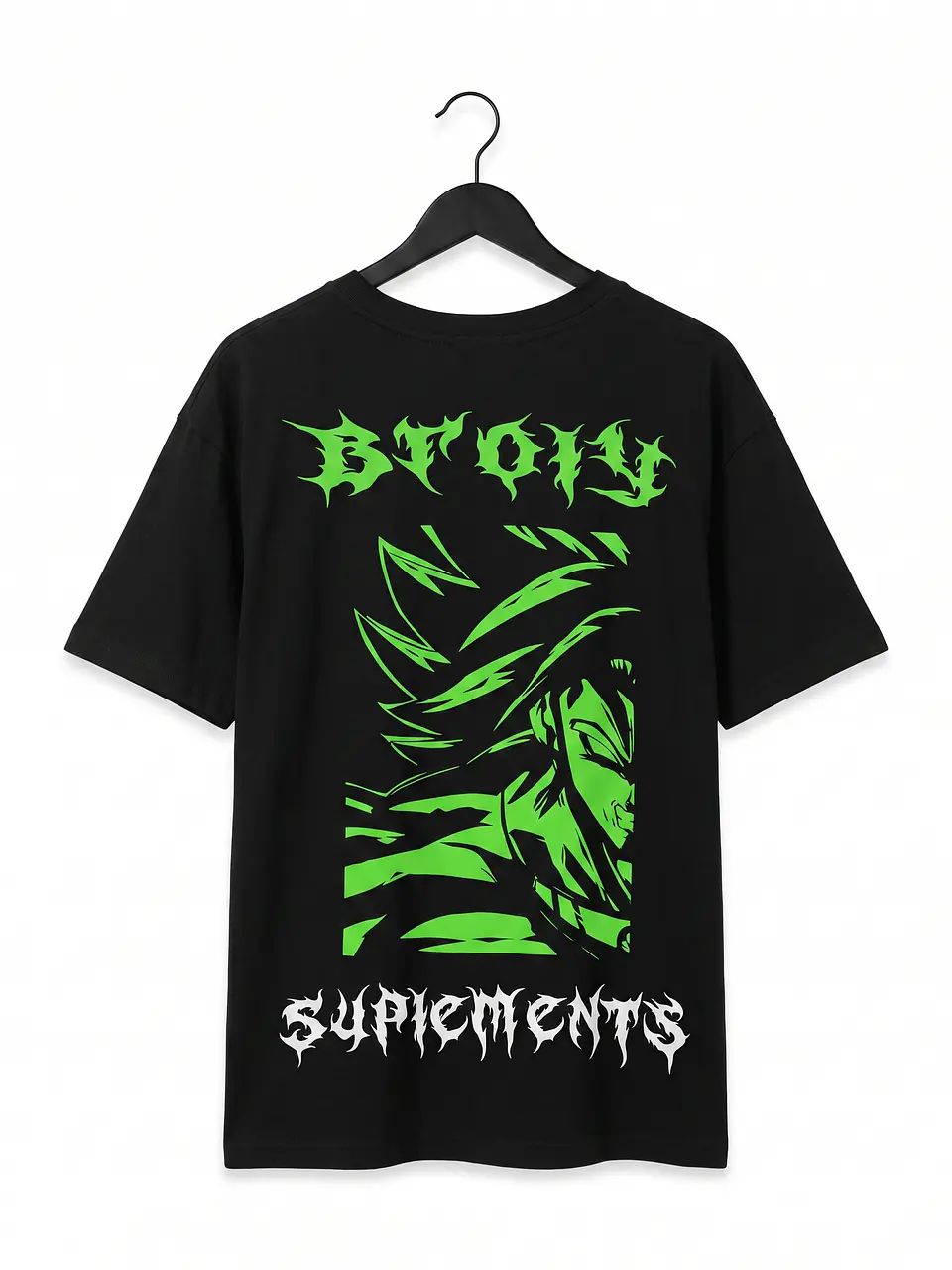 Polera Broly Verde Talla L 1