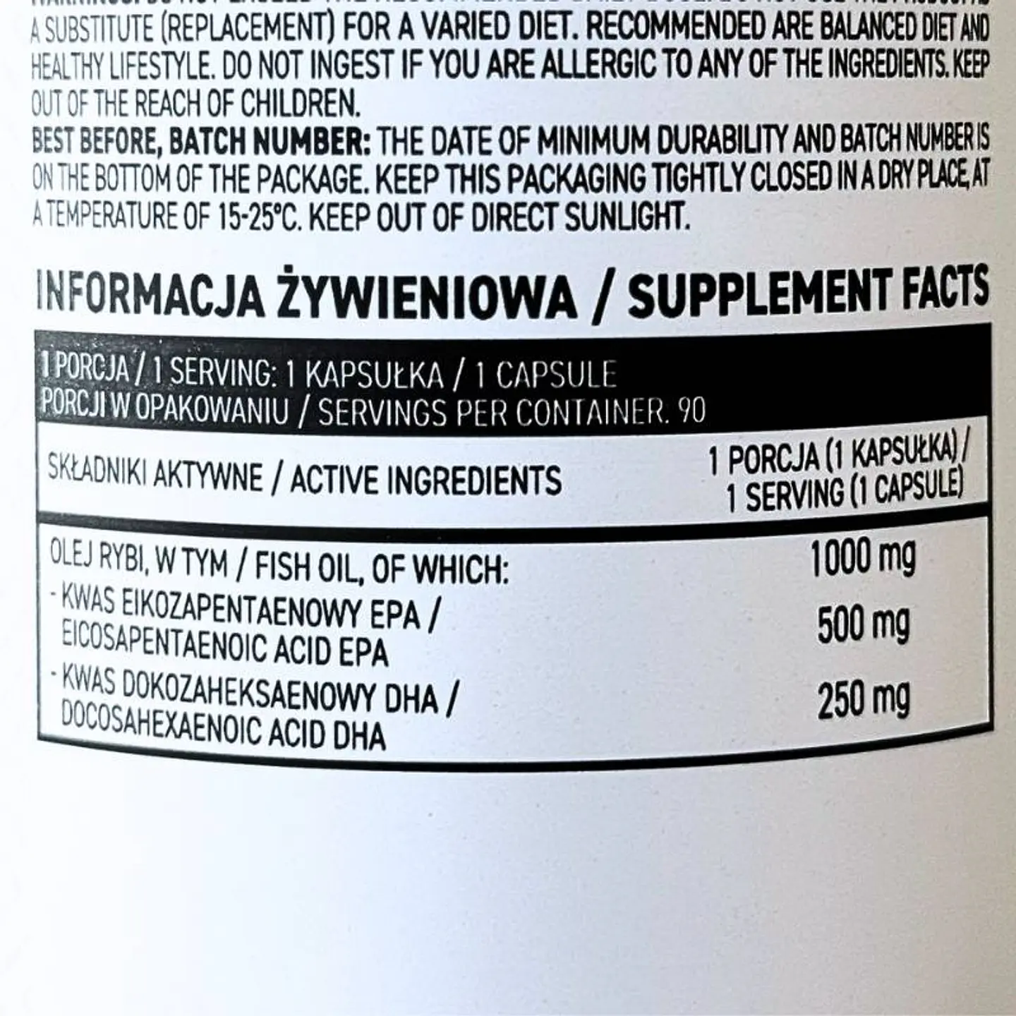 Omega 3 Ostrovit Extreme Cápsulas 2