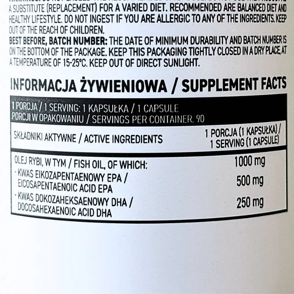 Omega 3 Ostrovit Extreme Cápsulas 2