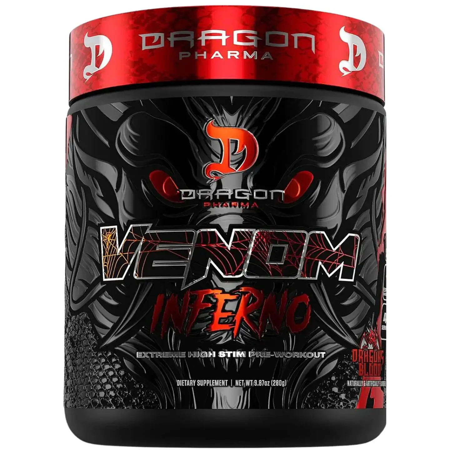 Pre Entreno Dragon Pharma Venom Inferno 1