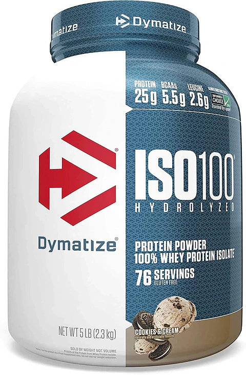 Proteína Aislada Dymatize ISO100 Cookies and Cream 5 lb