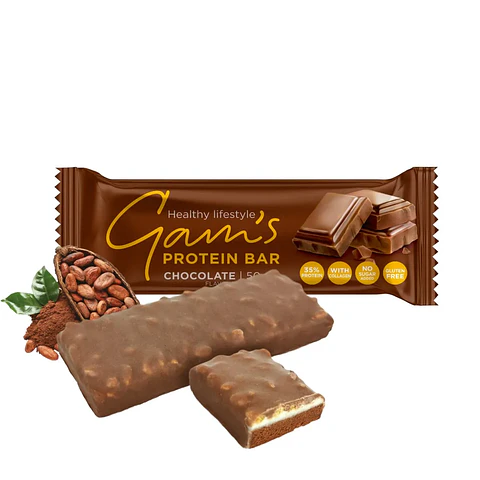 Barra Proteica GAMS Chocolate
