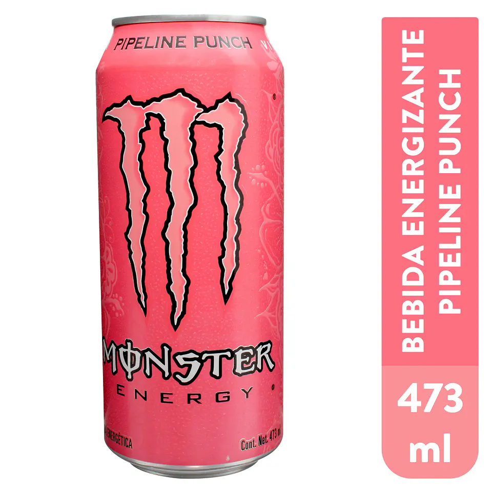 Bebida Energética Monster Energy Pipeline Punch 473 ml 1