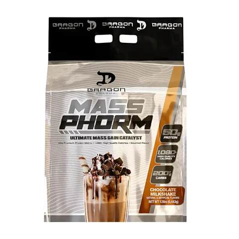 Ganador de Masa Dragon Pharma Mass Gainer Chocolate 12 lb