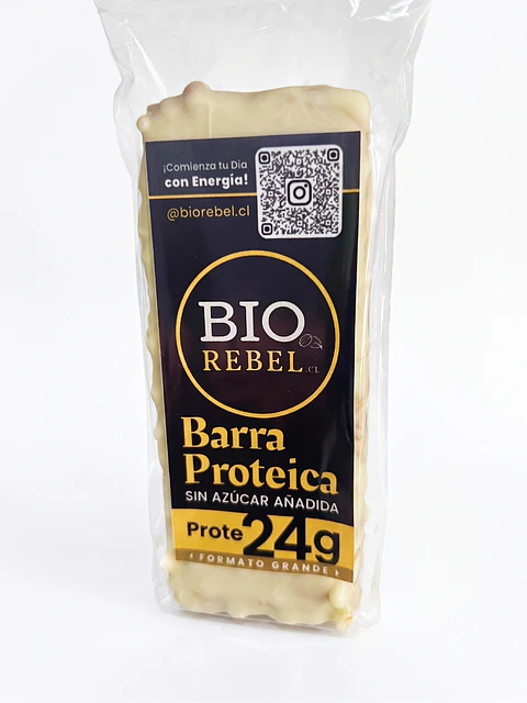 Barra Proteica Bio Rebel Chocolate Blanco 24 g
