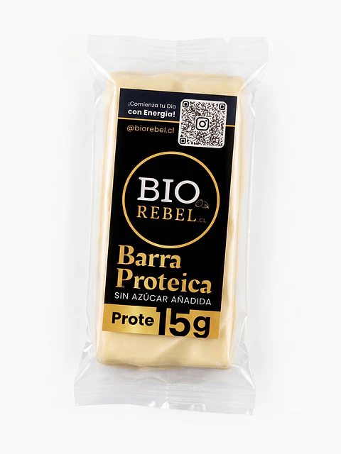 Barra Proteica Bio Rebel Chocolate Blanco 15 g