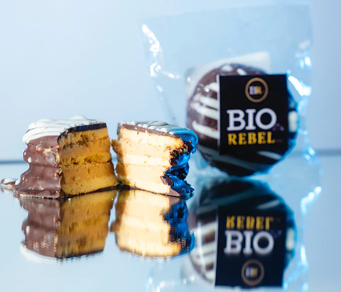 Alfajor Proteico Bio Rebel Chocolate 75 g
