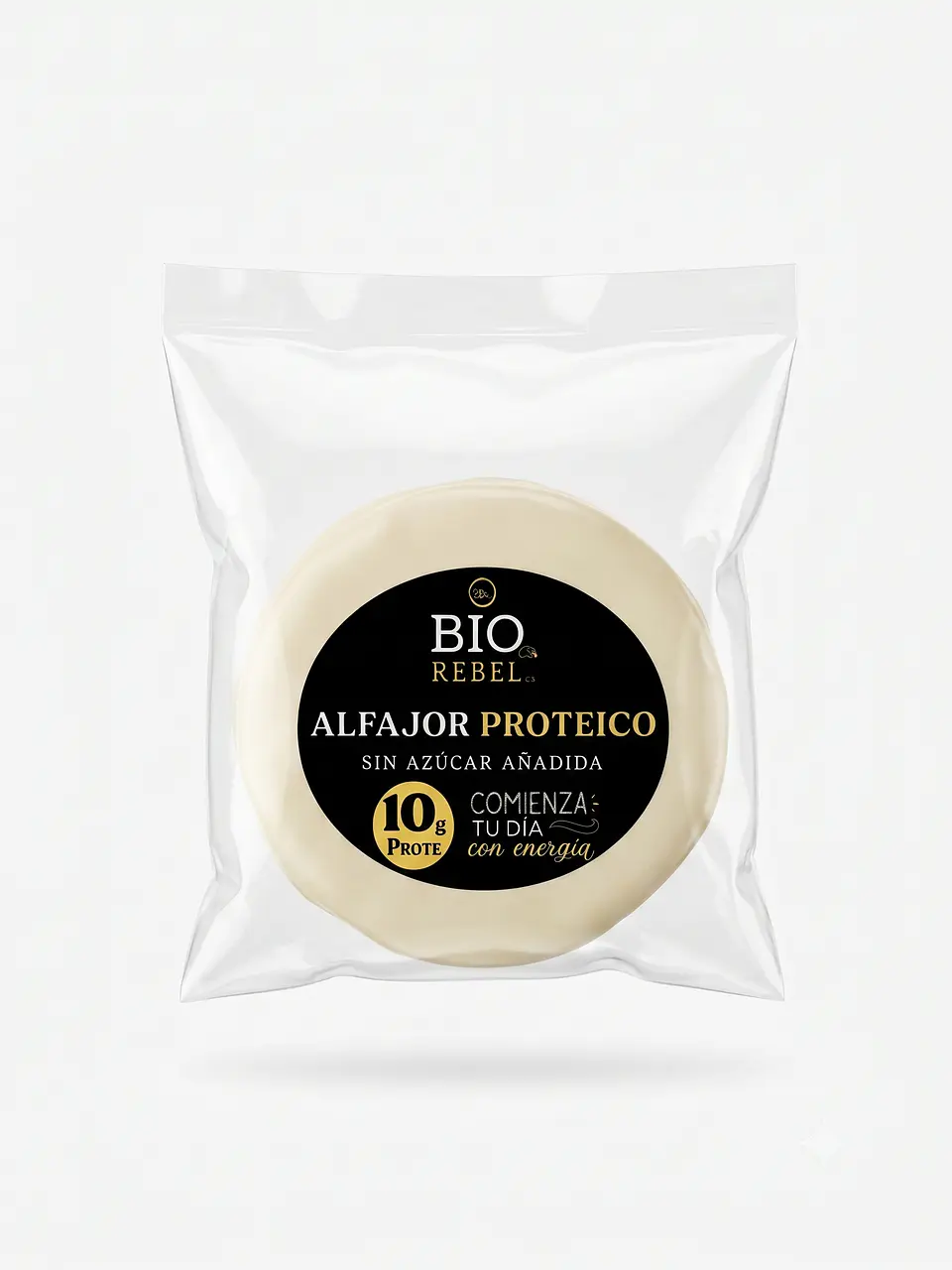 Alfajor Proteico Bio Rebel Chocolate 75 g 2