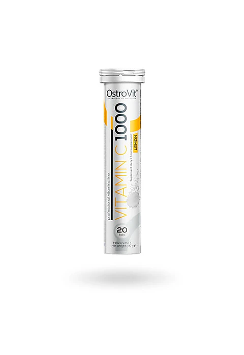 Vitamina C Efervescente Ostrovit Limón 20 Tabletas