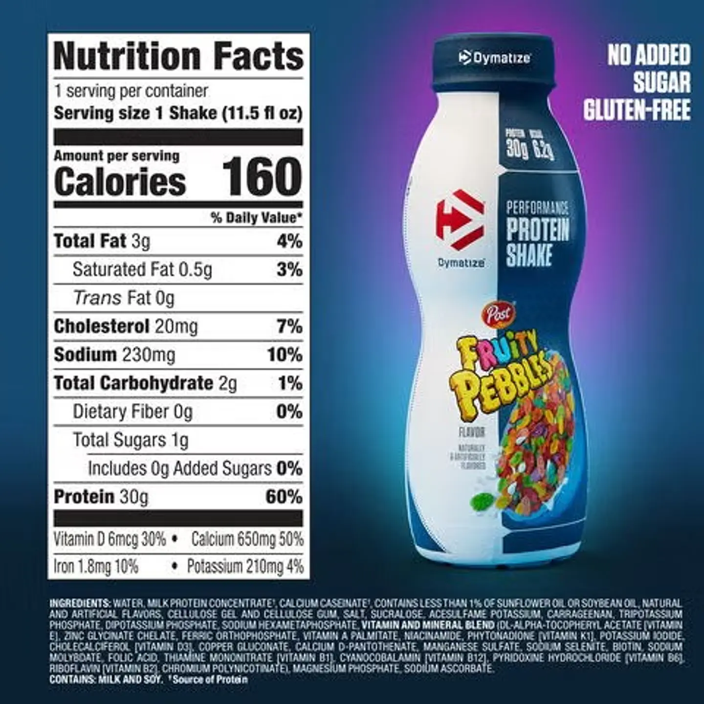 Batido Proteico Dymatize RTD Fruity Pebbles 340 ml 2