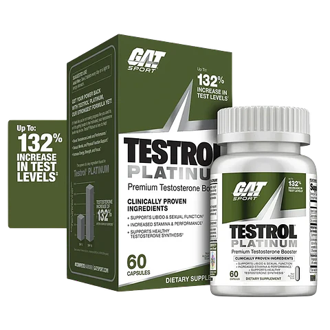 Potenciador de Testosterona GAT Testrol Platinum