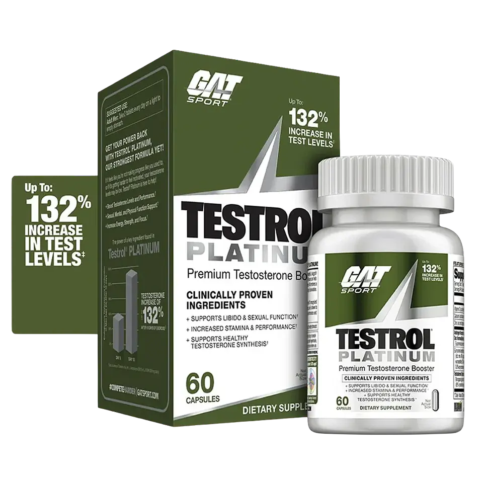 Potenciador de Testosterona GAT Testrol Platinum 1