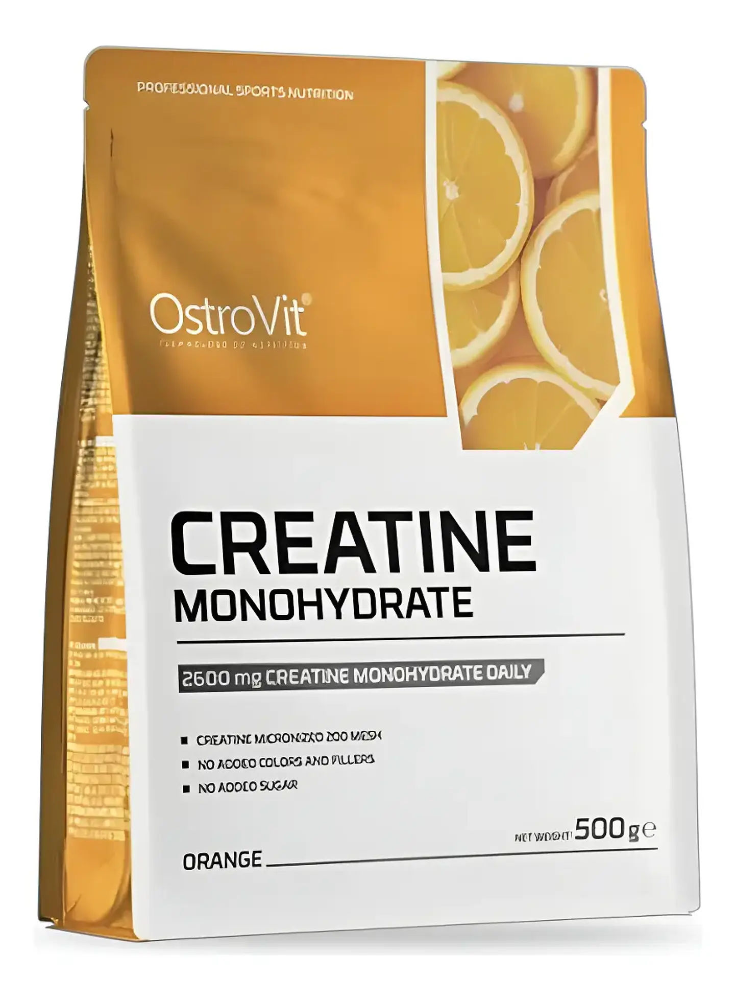 Creatina Monohidratada Ostrovit Naranja 500 g Polvo 1