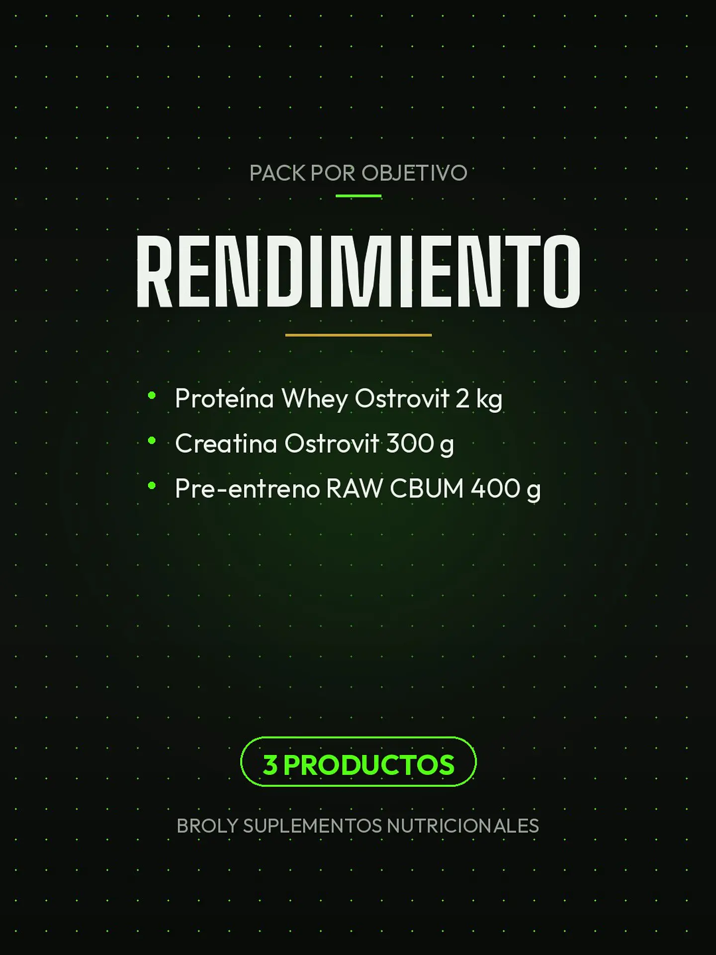 Pack Rendimiento: Proteína Whey Ostrovit 2 kg + Creatina 300 g + Pre-Entreno RAW CBUM 1