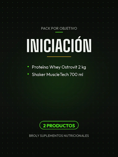 Pack Iniciación: Proteína Whey Ostrovit 2 kg + Shaker