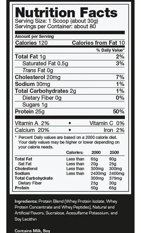 Prostar whey protein 2lbs  VAINILLA ULTIMATE NUTRITION