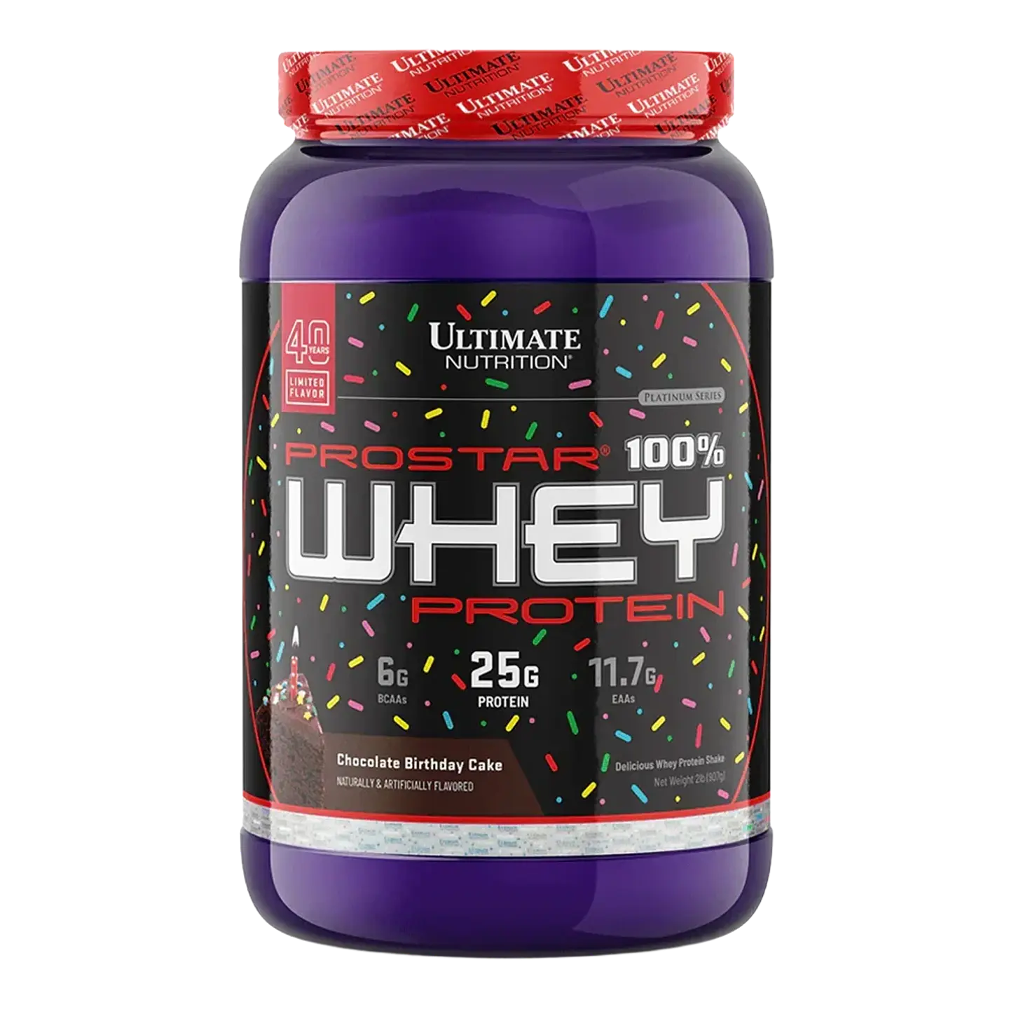 Prostar whey protein 2lbs CHOCOLATE BIRTHDAY CAKE 1