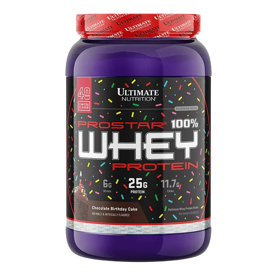 Prostar whey protein 2lbs CHOCOLATE BIRTHDAY CAKE 1
