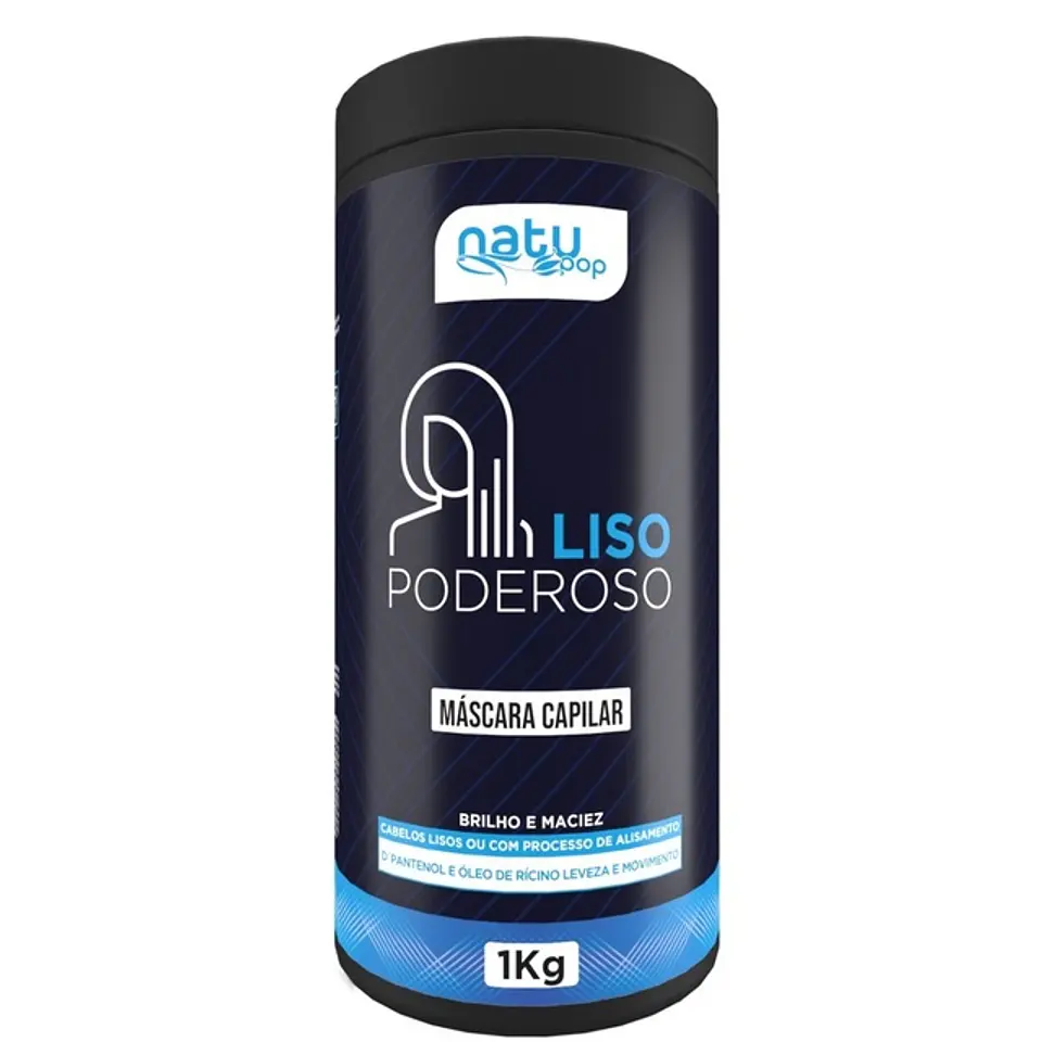 Máscara Capilar Liso Poderoso 1kg 1