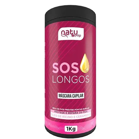 Máscara Capilar Sos Longos 1kg