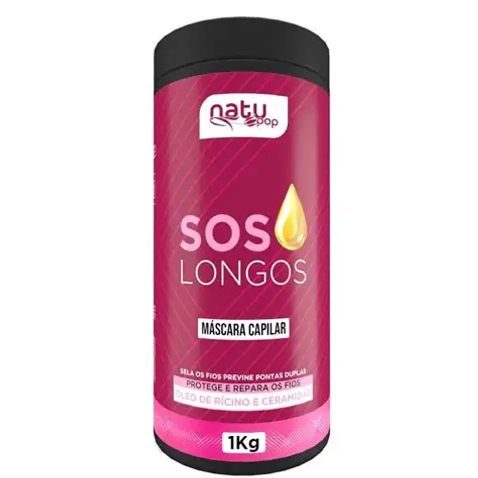 Máscara Capilar Sos Longos 1kg 1