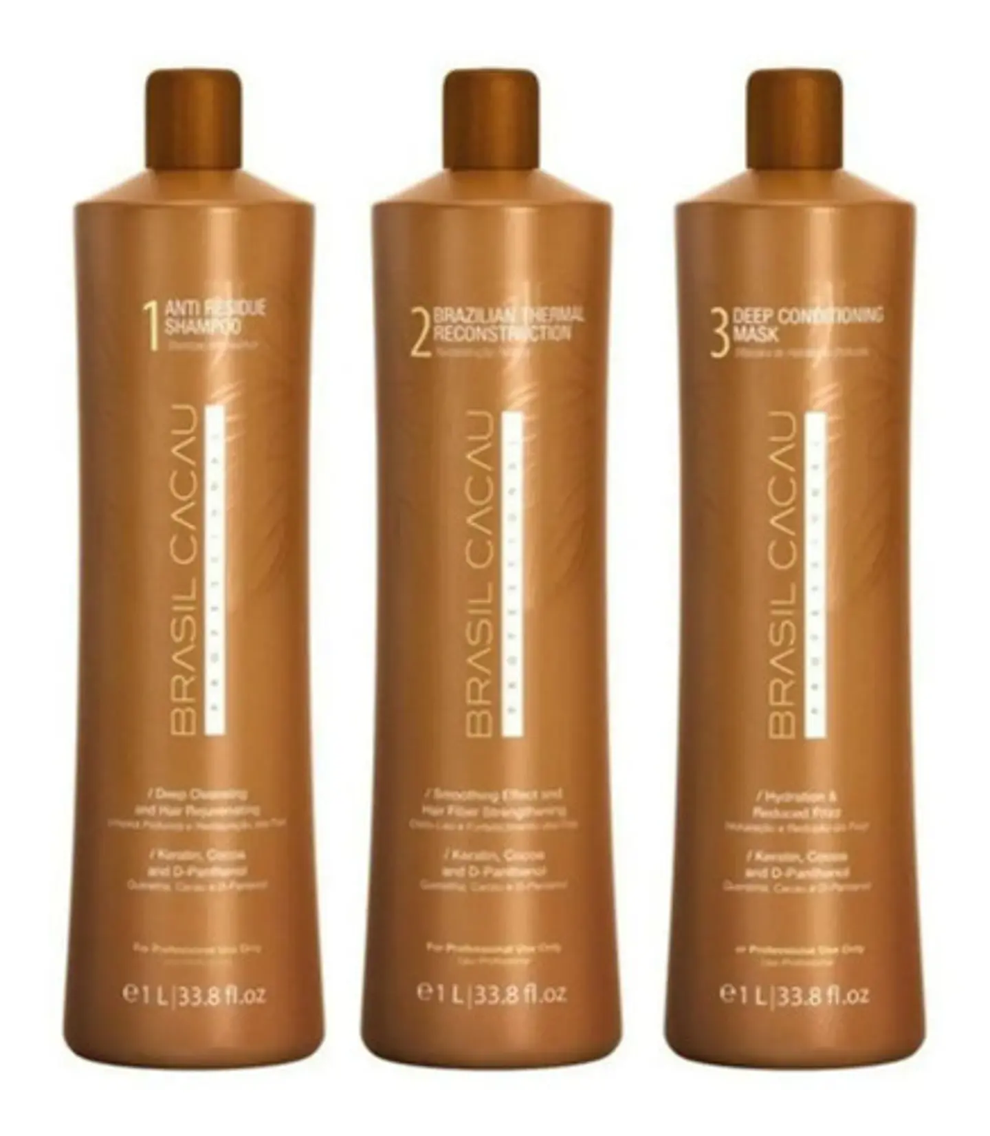 Alisado Brasil Fullcacao Paso 1-2-3 500ml 1
