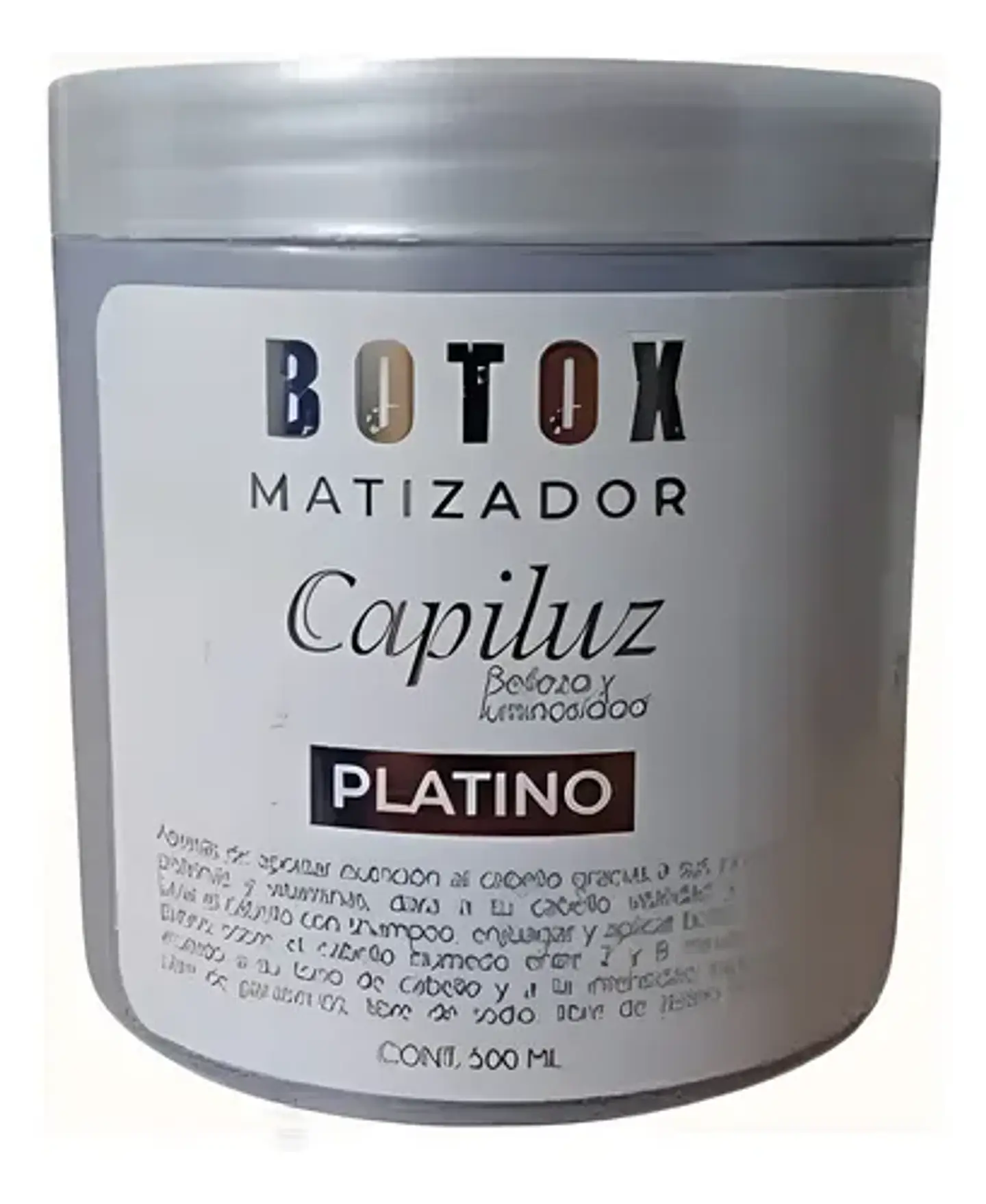 Máscara Capilar Botox Matizador 500ml 1