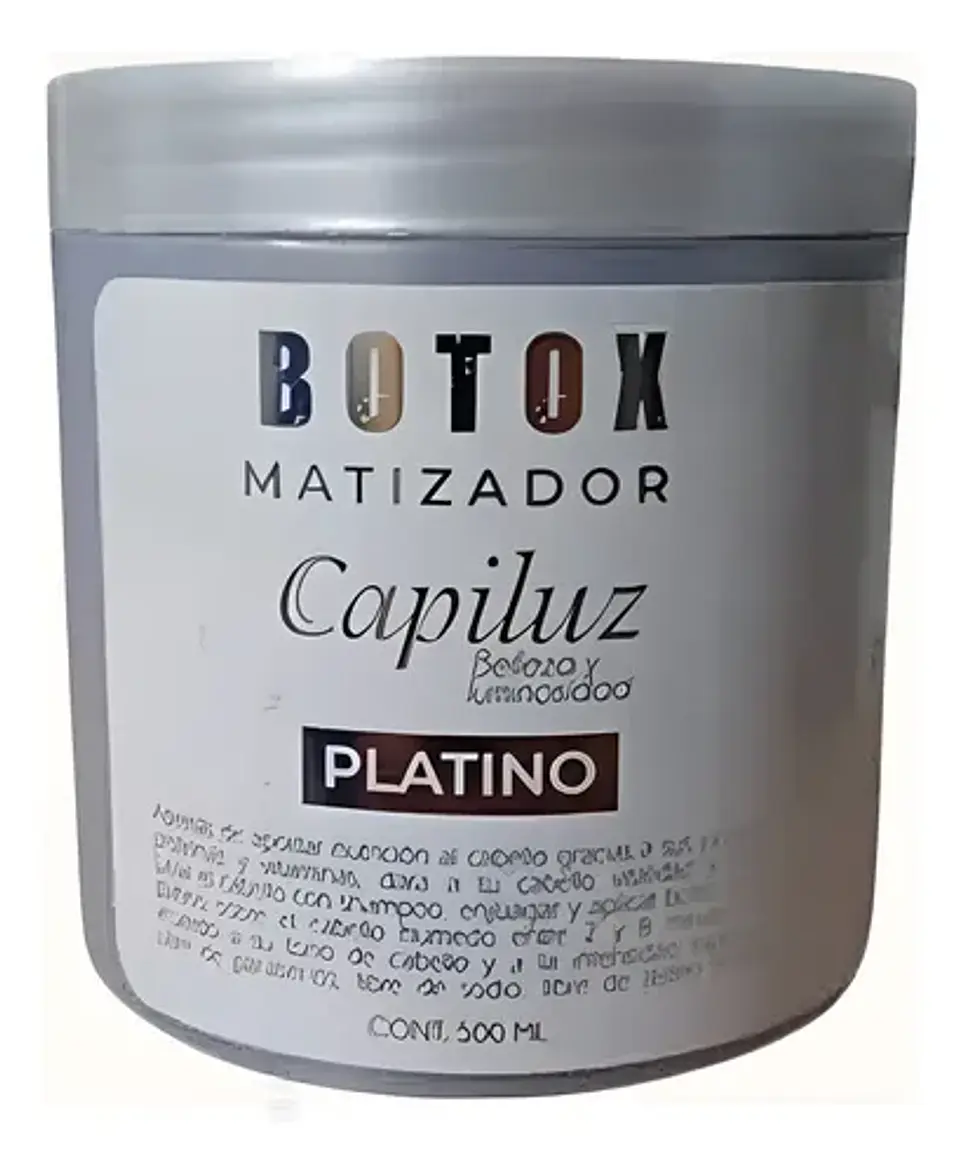 Máscara Capilar Botox Matizador 500ml 1