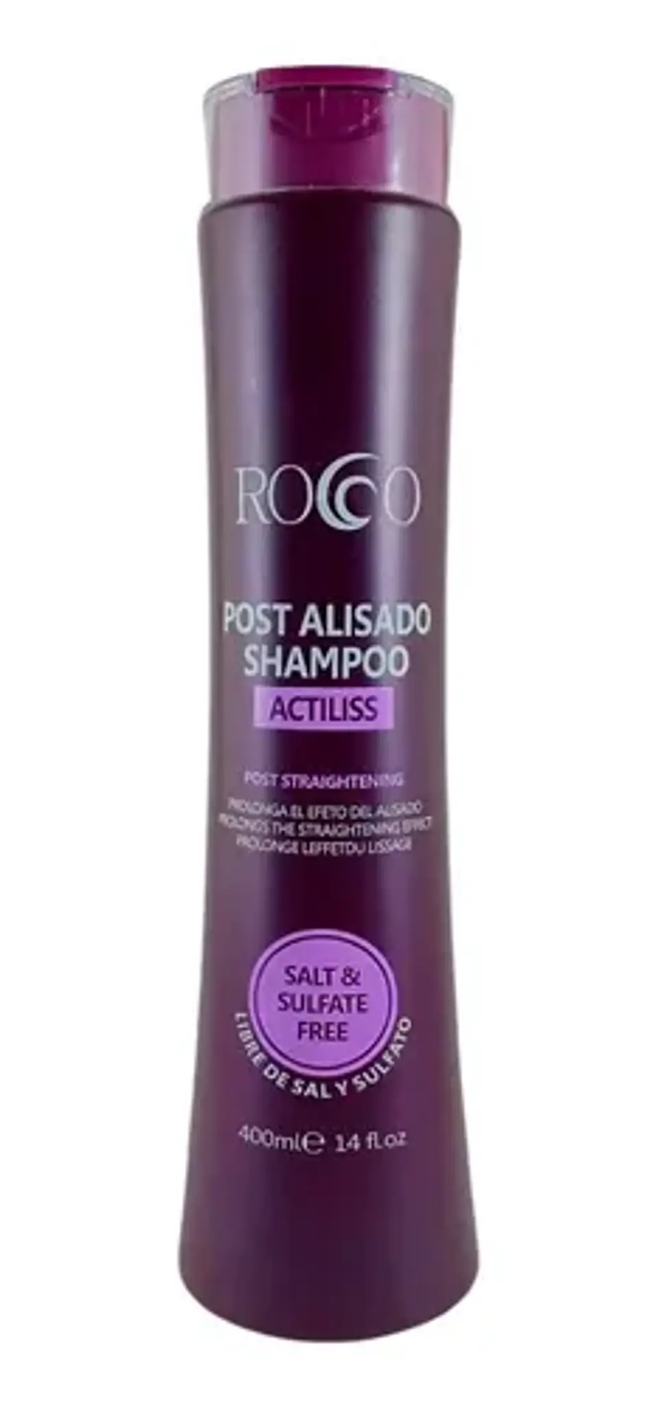 Shampoo Post Alisado Actiliss 400ml 1
