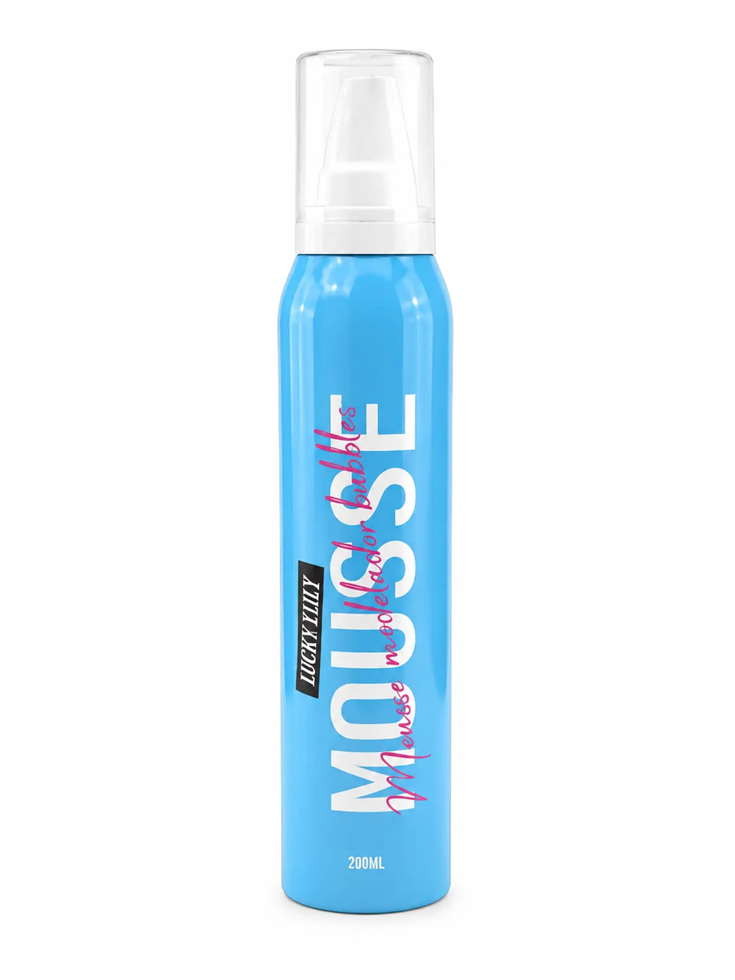 Mousse modelador Bubbles Azul 200ml 1
