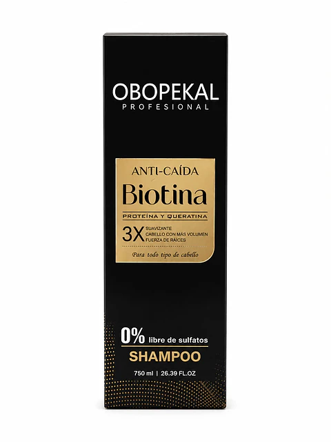 Shampoo Biotina 3x Anti Caida 750ml