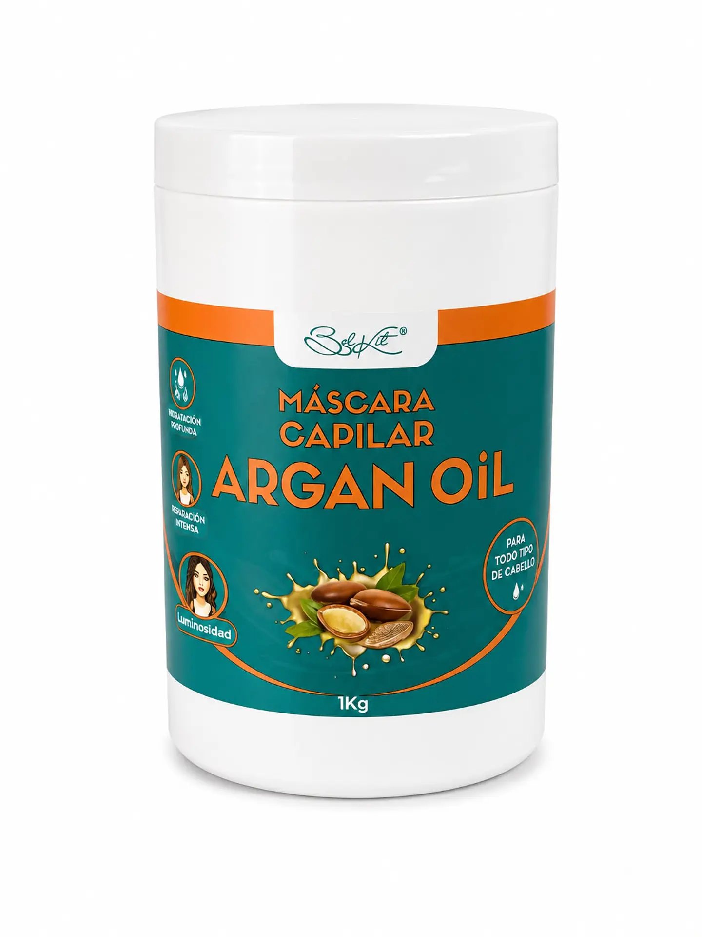 Máscara Capilar Argan Oil 1kg 1