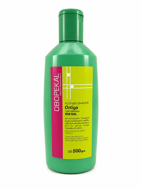 Acondicionador Ortiga Con Keratina Sin Sal 500gr