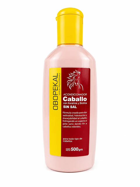 Acondicionador Caballo con keratina y Biotina 500gr