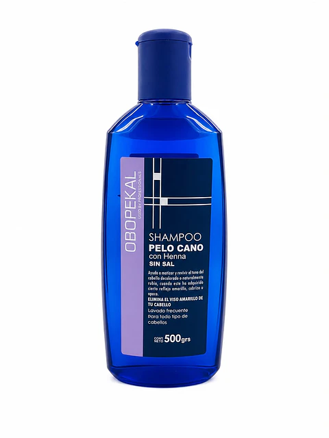 Shampoo pelo cano con henna sin sal 500gr