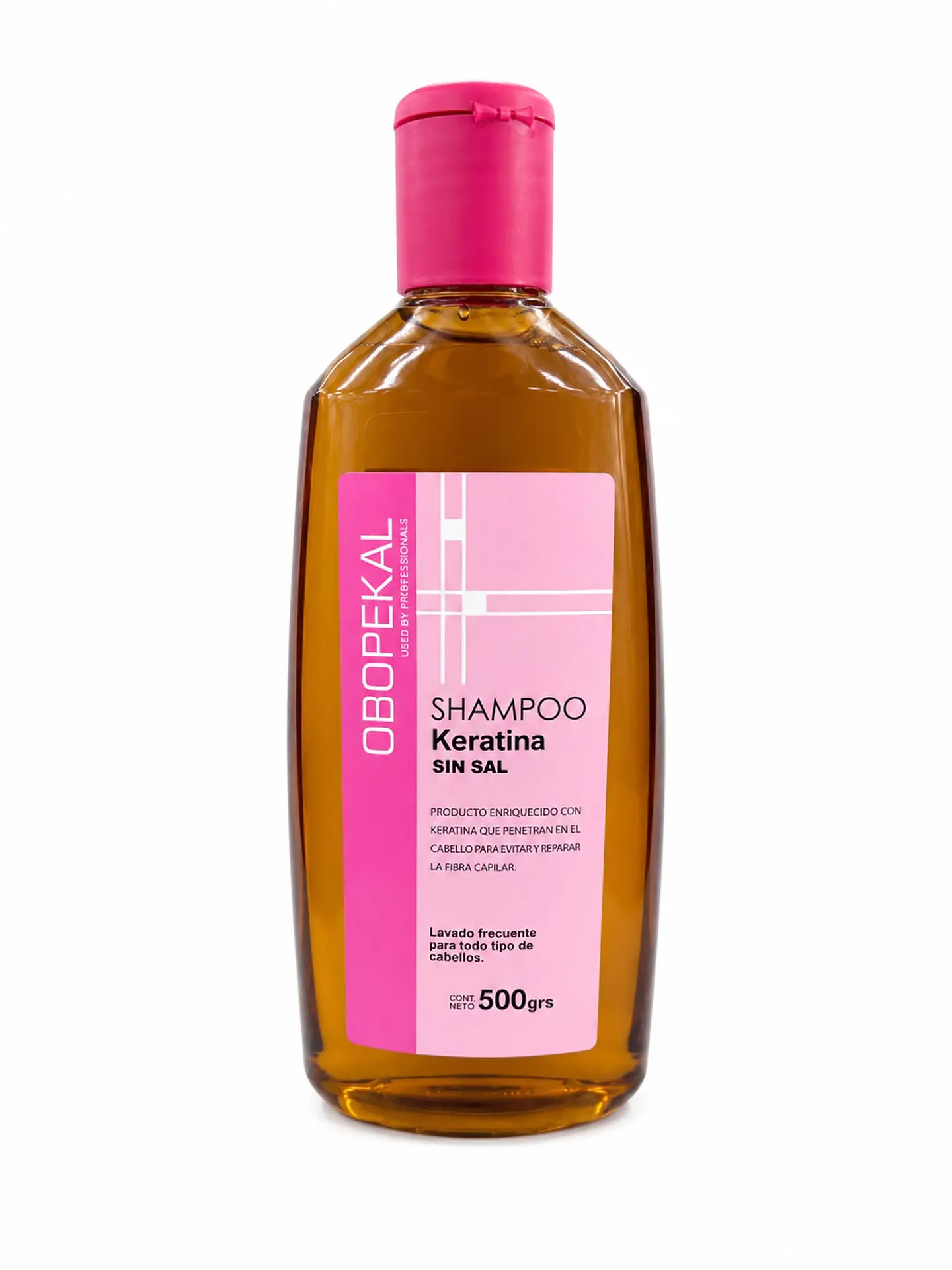 Shampoo Keratina sin sal 500gr 1