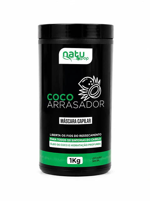 Máscara capilar Coco Arrasador 1kg