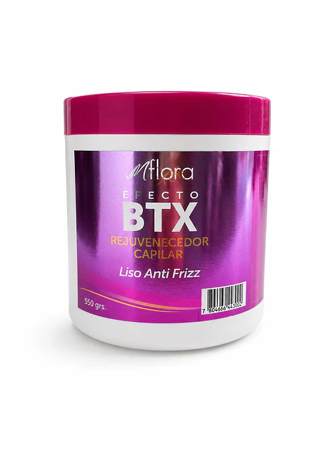 Máscara capilar efecto BTX Liso Anti Frizz 550g