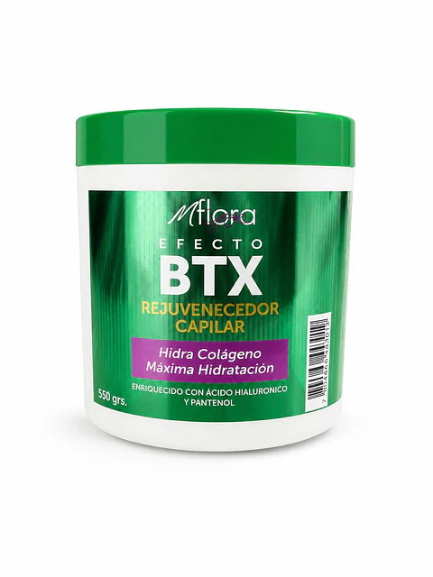 Máscara capilar efecto BTX hidra colágeno 550g