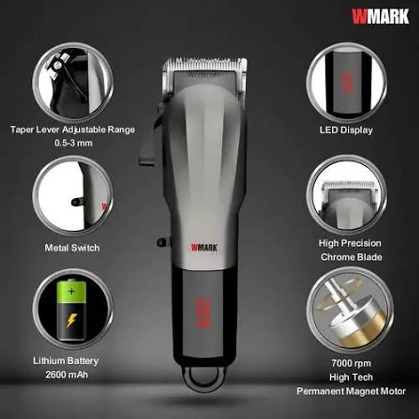 Maquina Para Corte WMARK Magic Taper  3