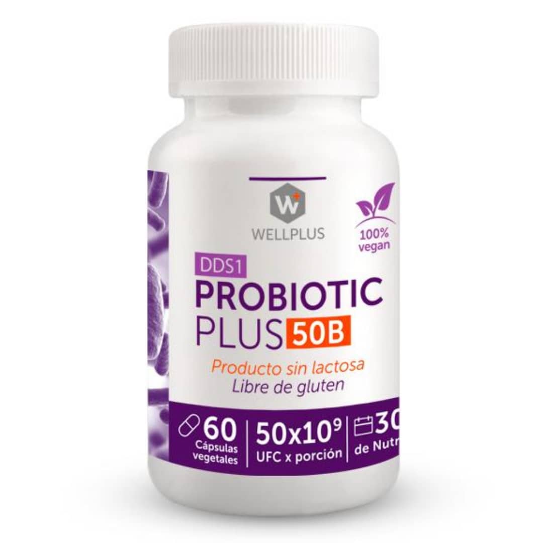 PROBIOTIC PLUS 50B 60 CAP WELLPLUS