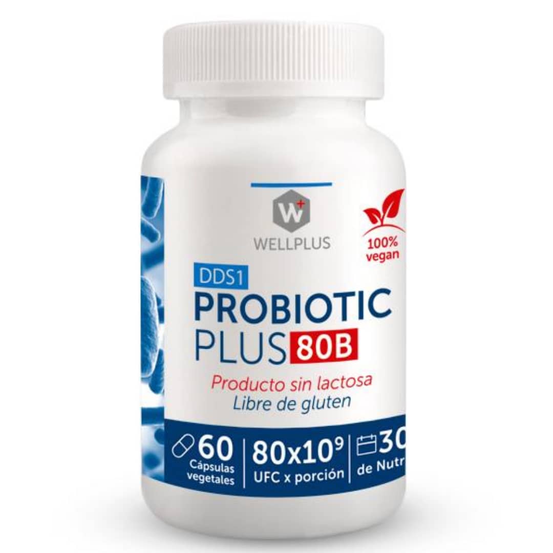 PROBIOTIC PLUS 40B MUJER 60 CAP WELLPLUS