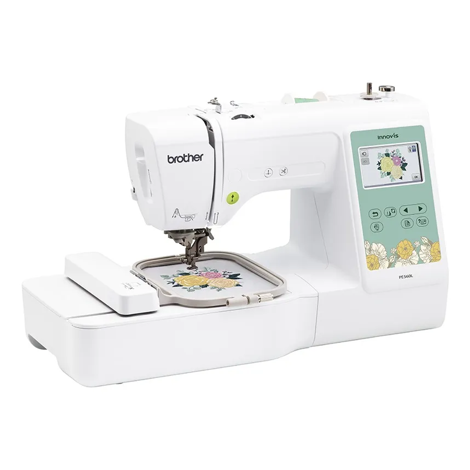 Máquina Bordadora Digital Brother PE560L | 135 Diseños + USB | Área 10x10 cm