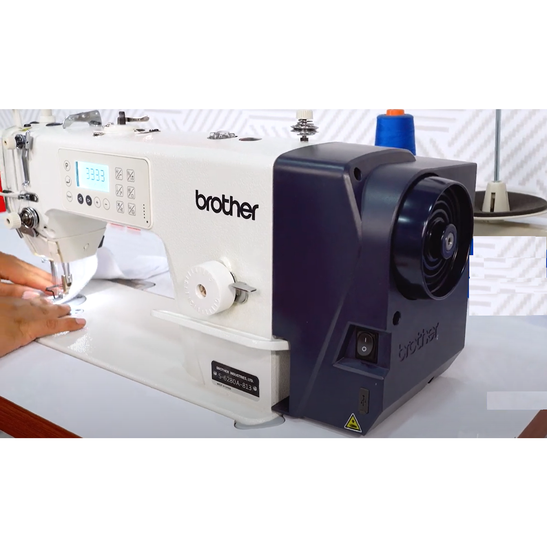 Brother S-6280A – Máquina Recta Industrial  con Motor Directo  - Diect  Drive